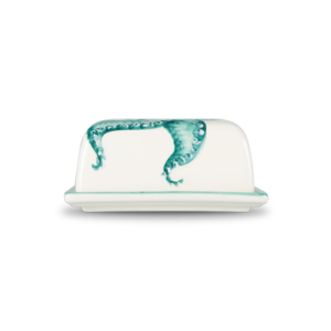 Burriera in ceramica decorata polpo