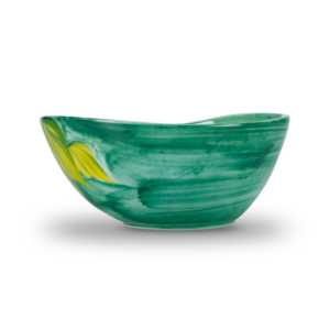 Ciotola in ceramica decorata limoni da 23