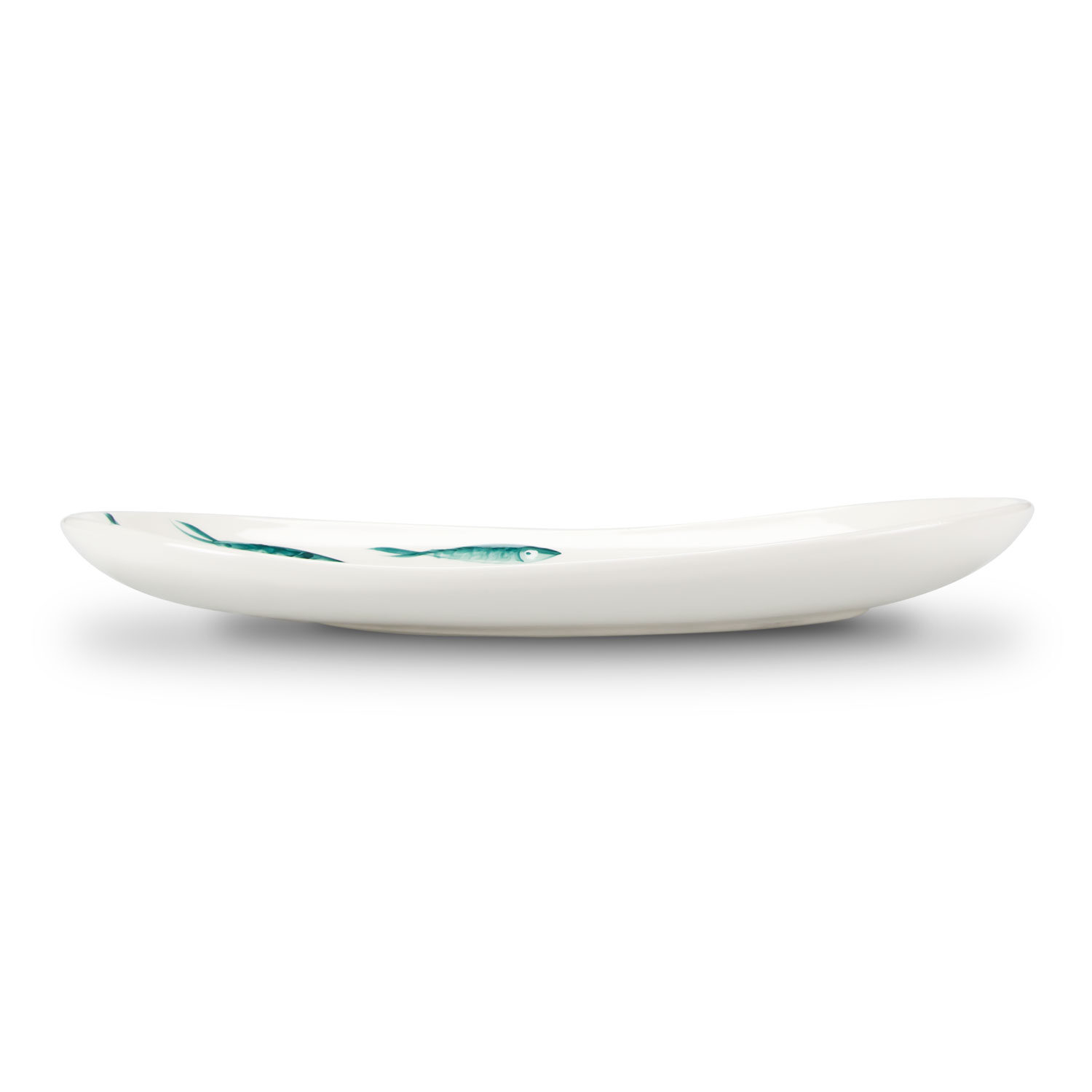 Serving tray with fishes