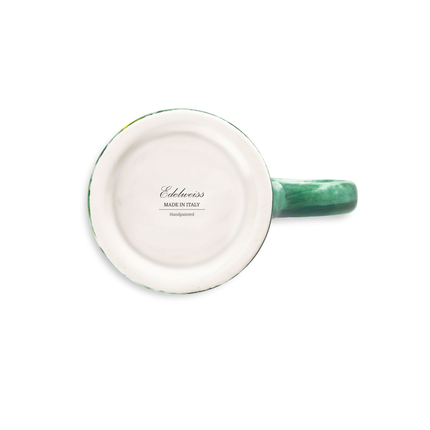 Tazza in ceramica decorata limoni