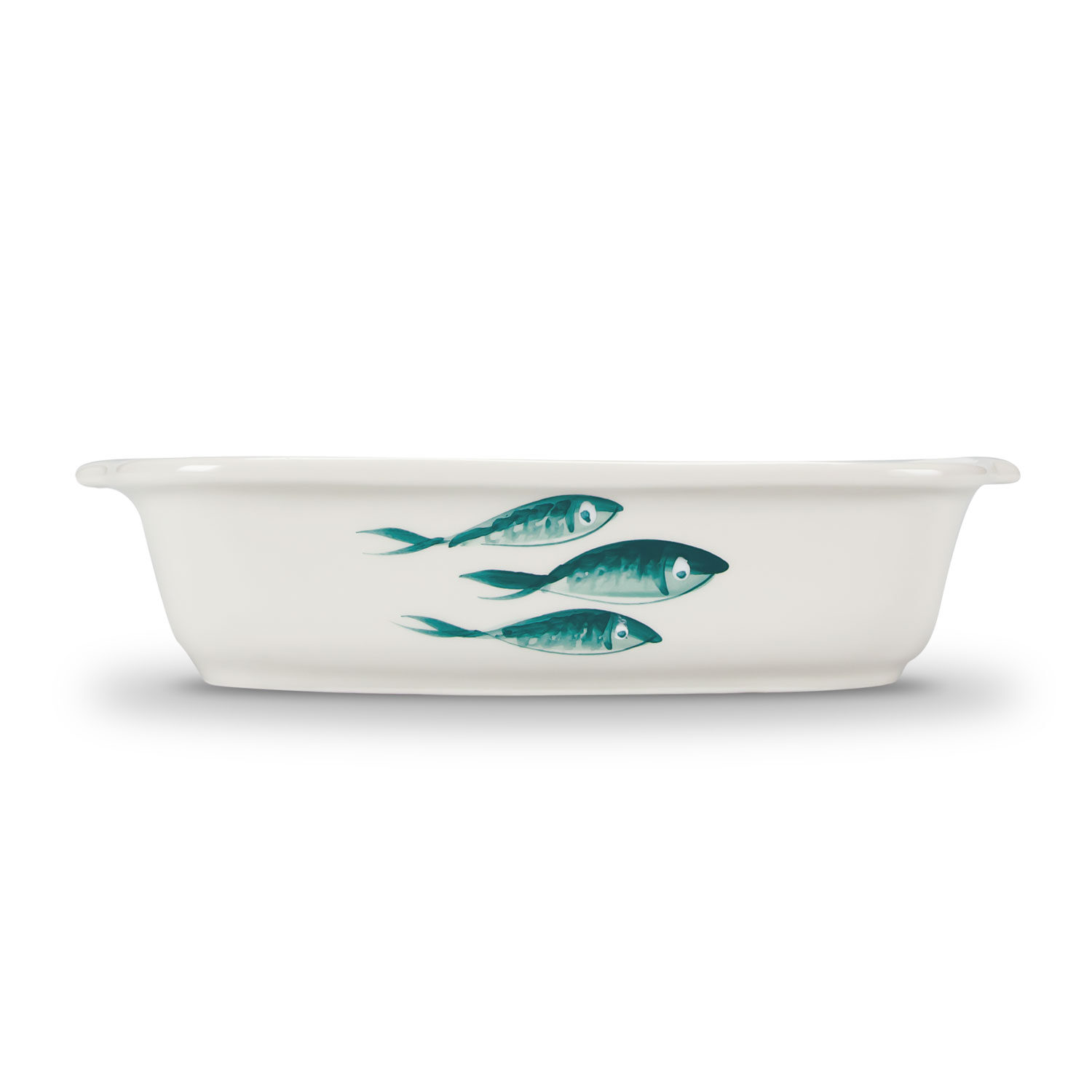 Serviertablett mit fische