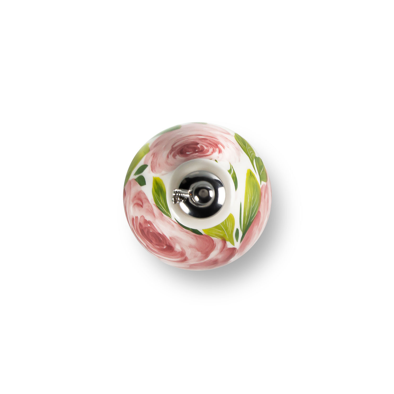 Bottiglia olio in ceramica decorata rose 250 ml