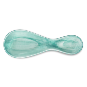 Poggiamestolo in ceramica decorata tiffany