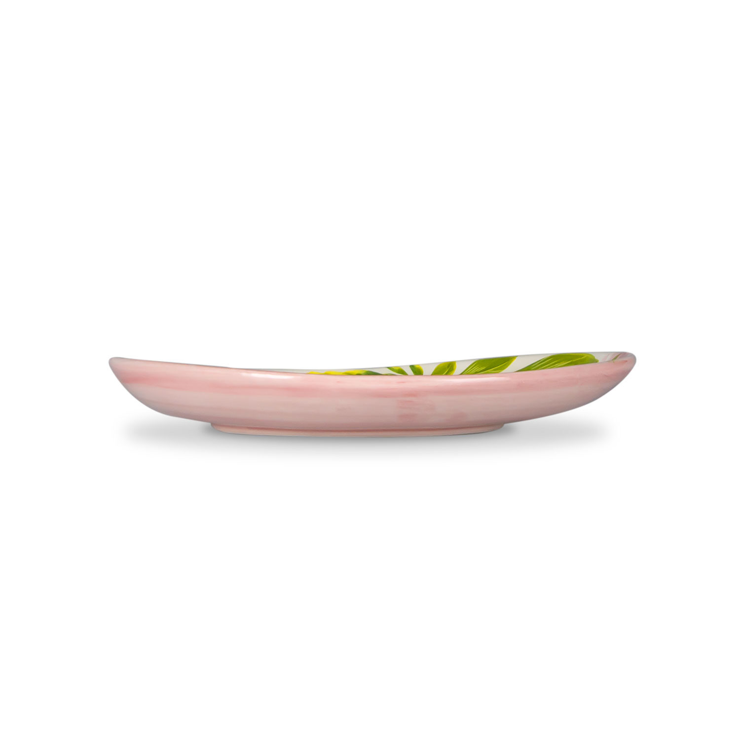 Dessert plate with roses
