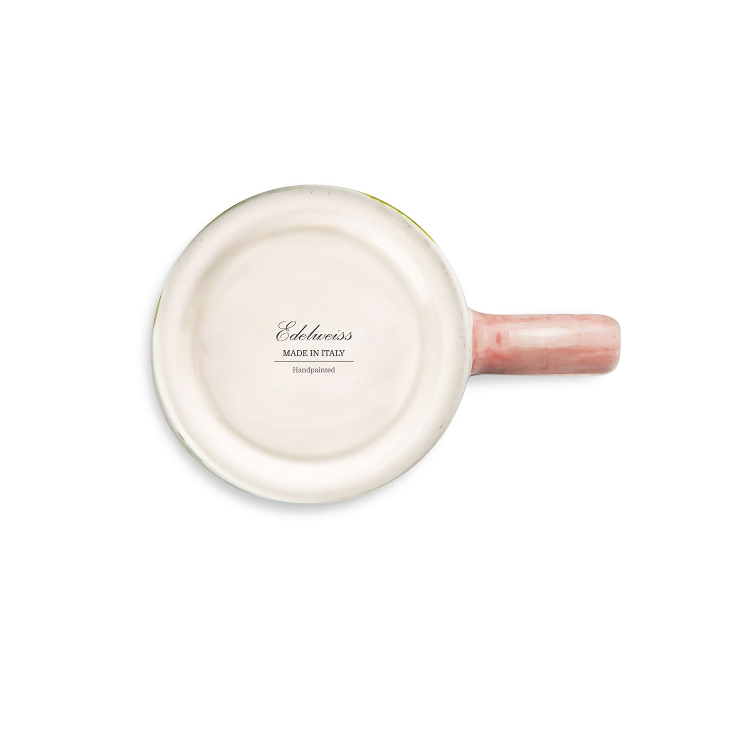 Tazza in ceramica decorata rose