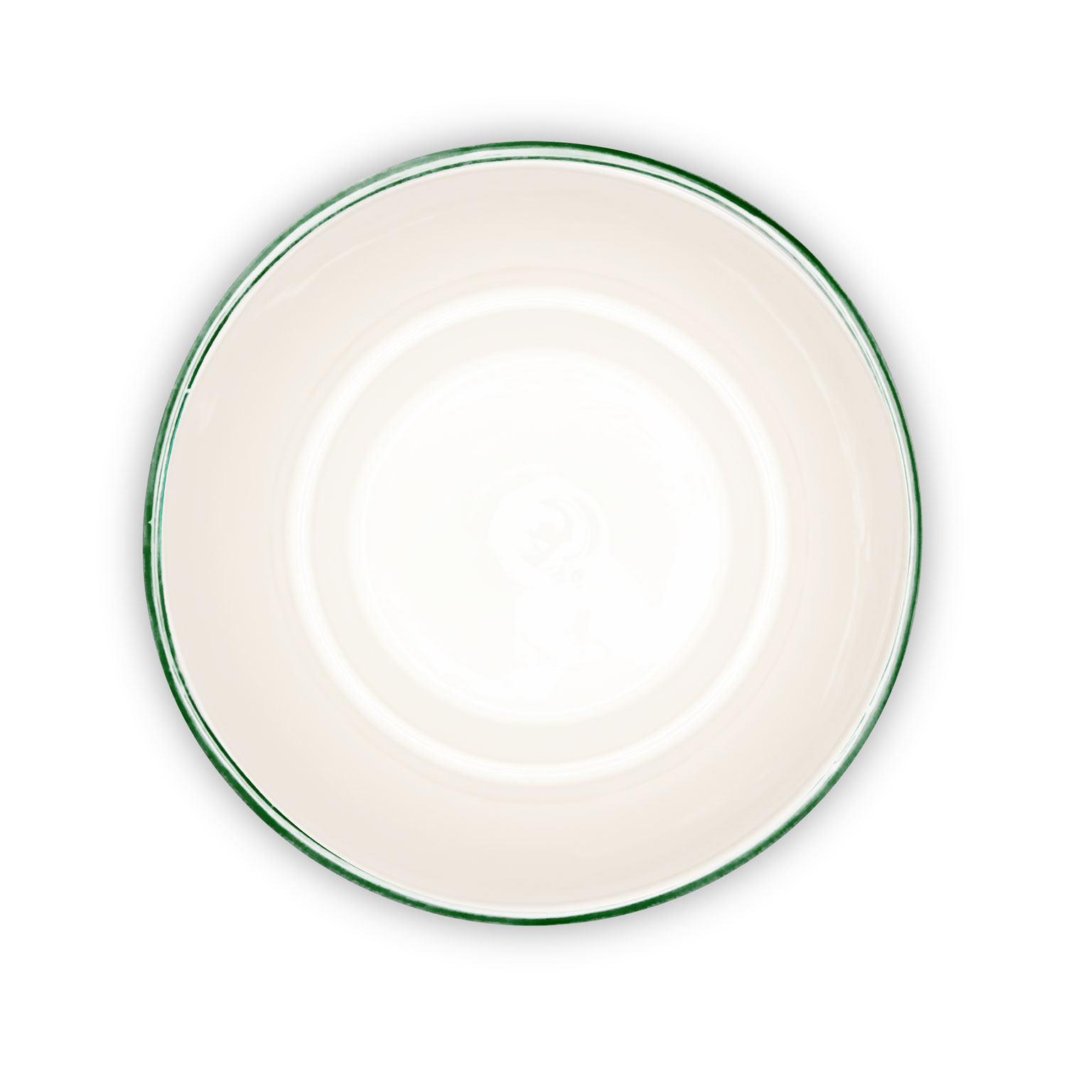 Vaso in ceramica decorata limoni