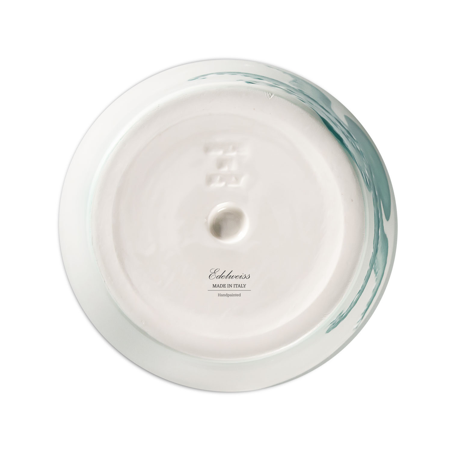 Vaso in ceramica decorata polpo