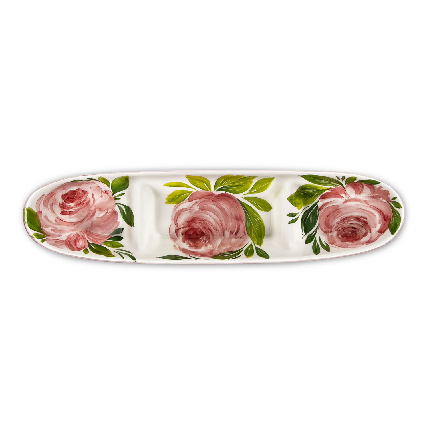 Aperitifschale mit rosen