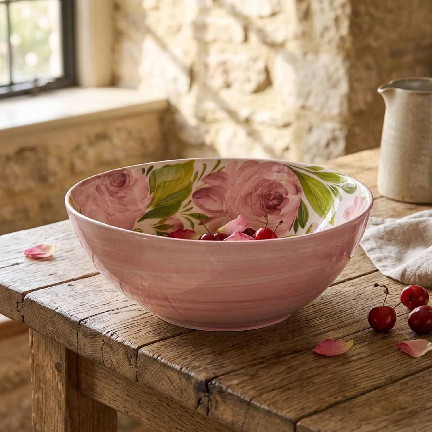 Bowl Ø28 with roses