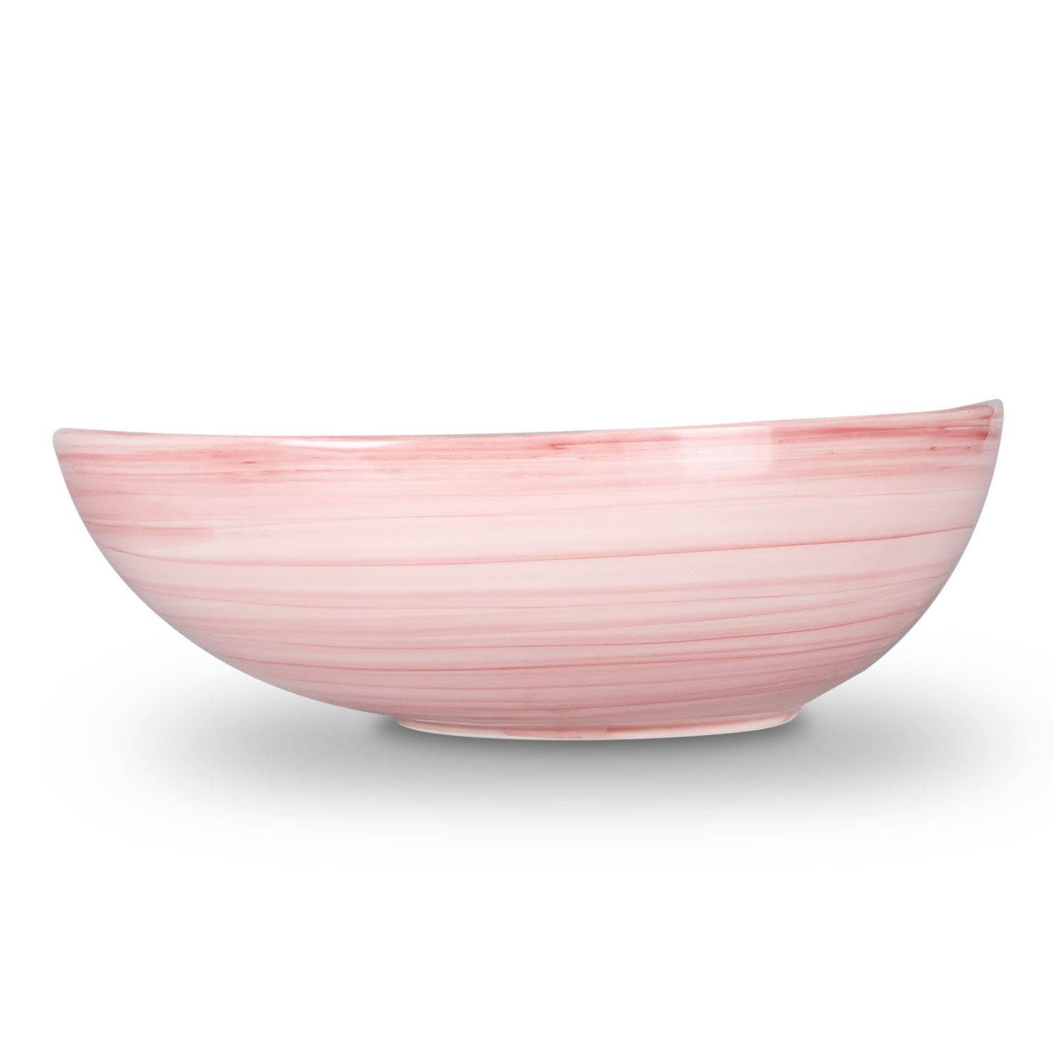 Ciotola in ceramica decorata rose da 34