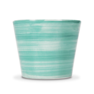 Vaso in ceramica decorata Tiffany