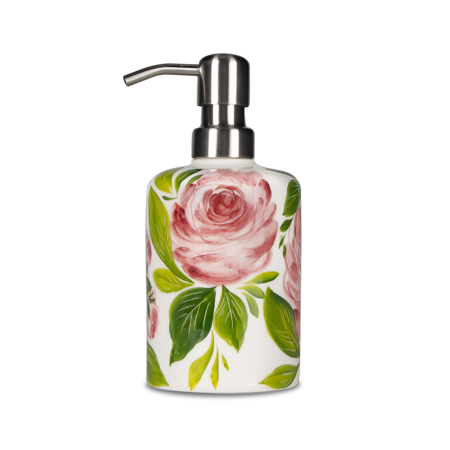 Seifenspender mit rosen