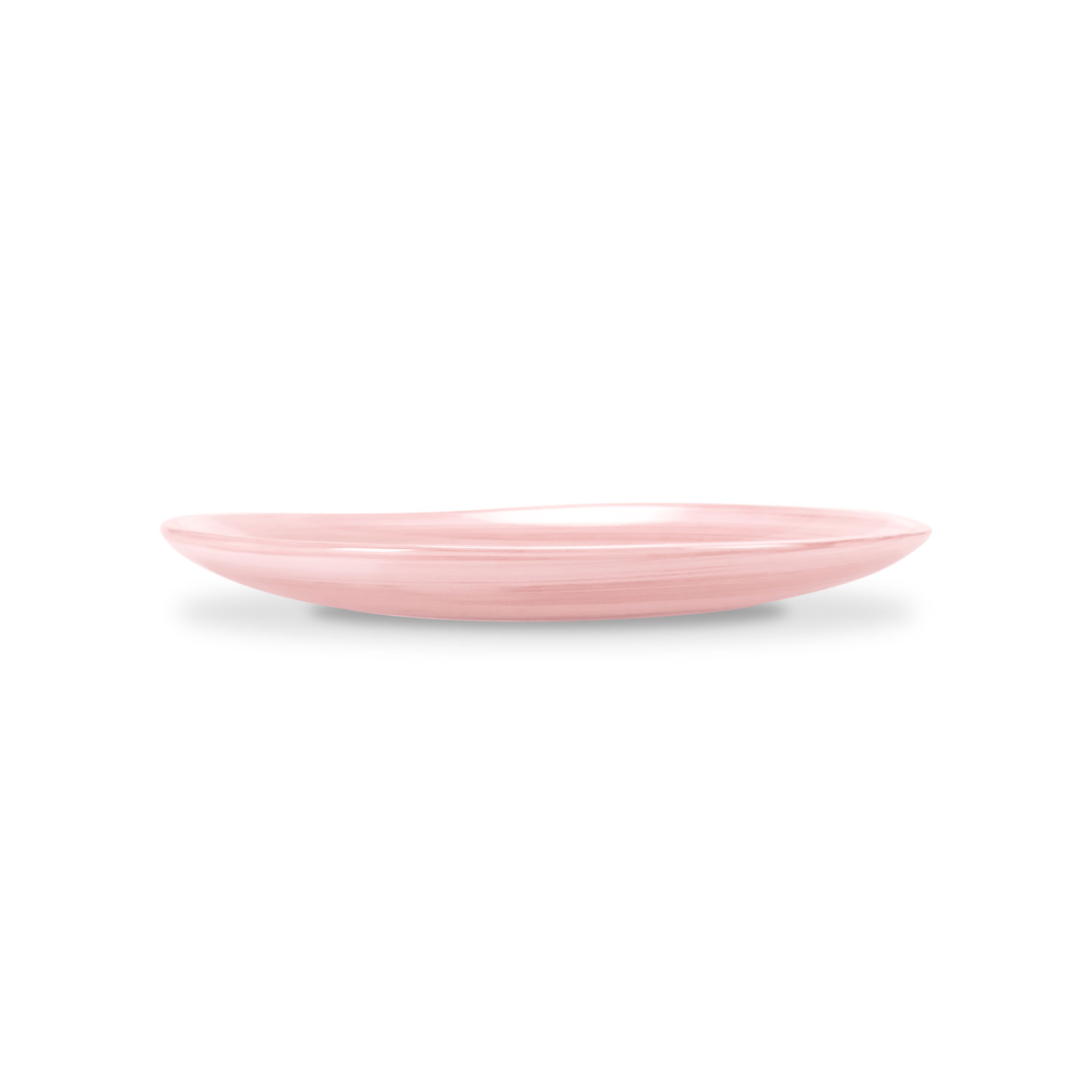 Pink dessert plate