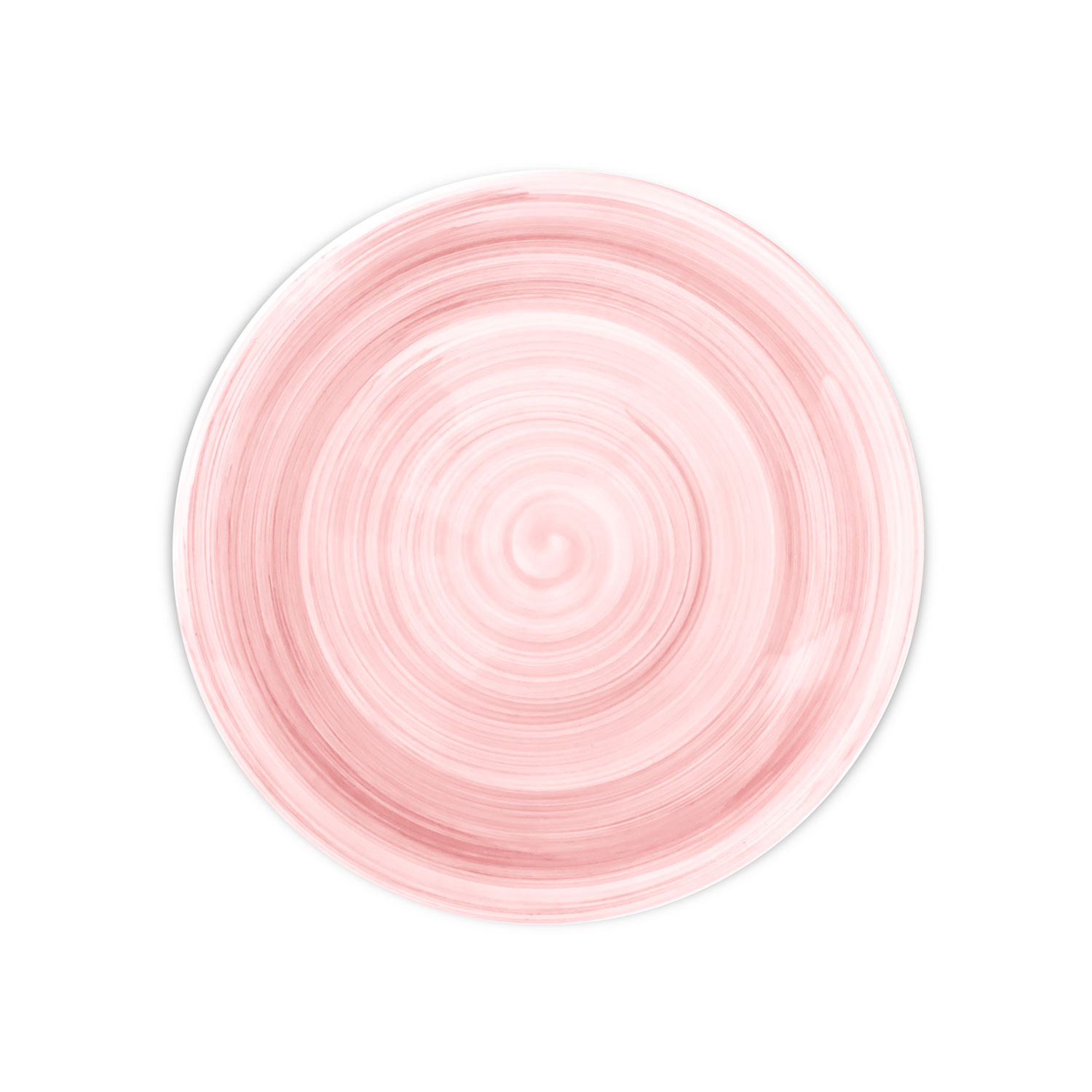 Pink dessert plate