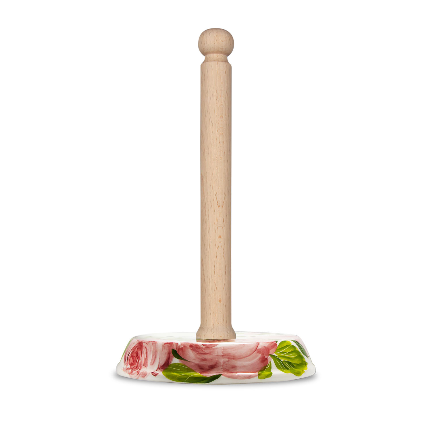 Küchenrollenhalter mit rosen
