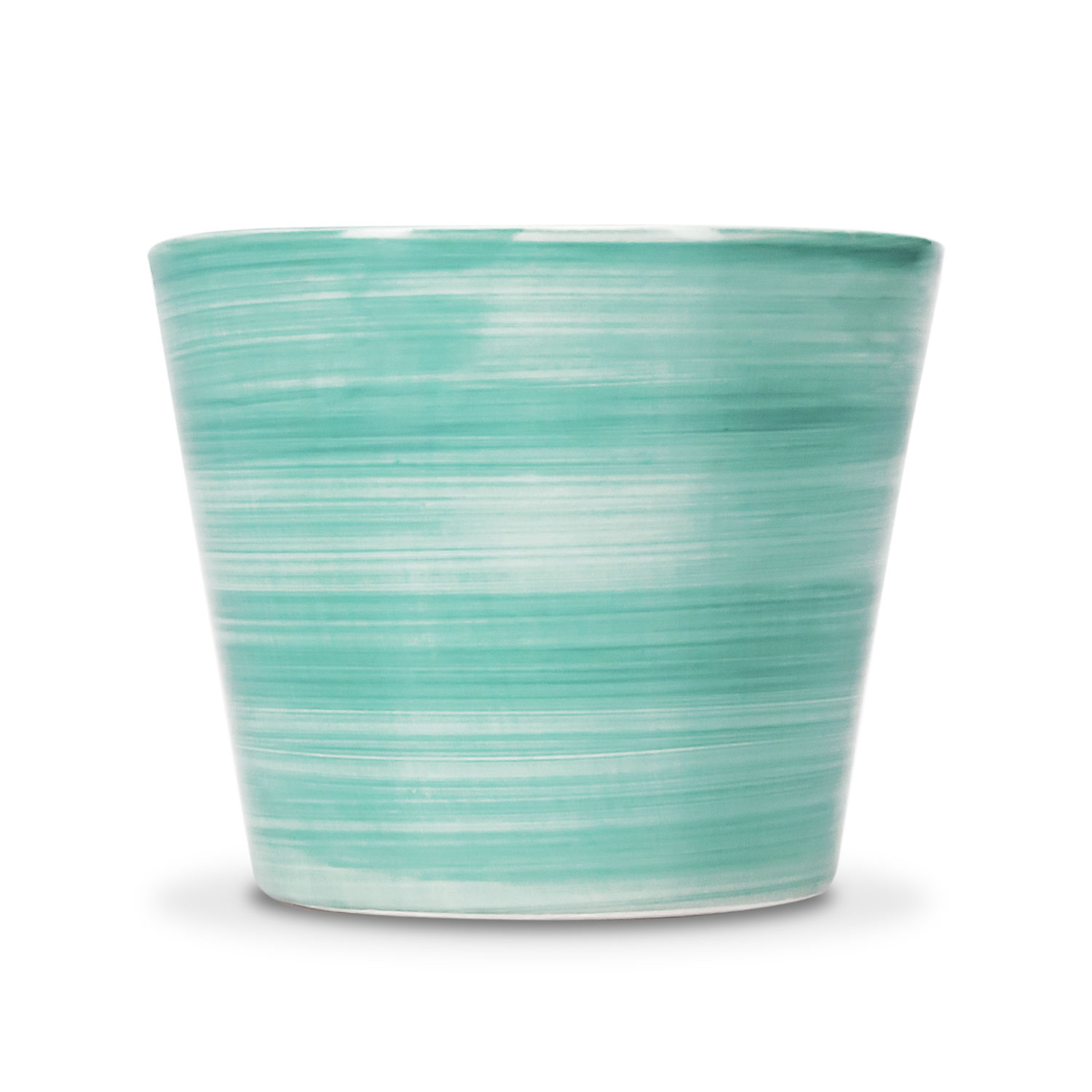 Vaso in ceramica decorata Tiffany