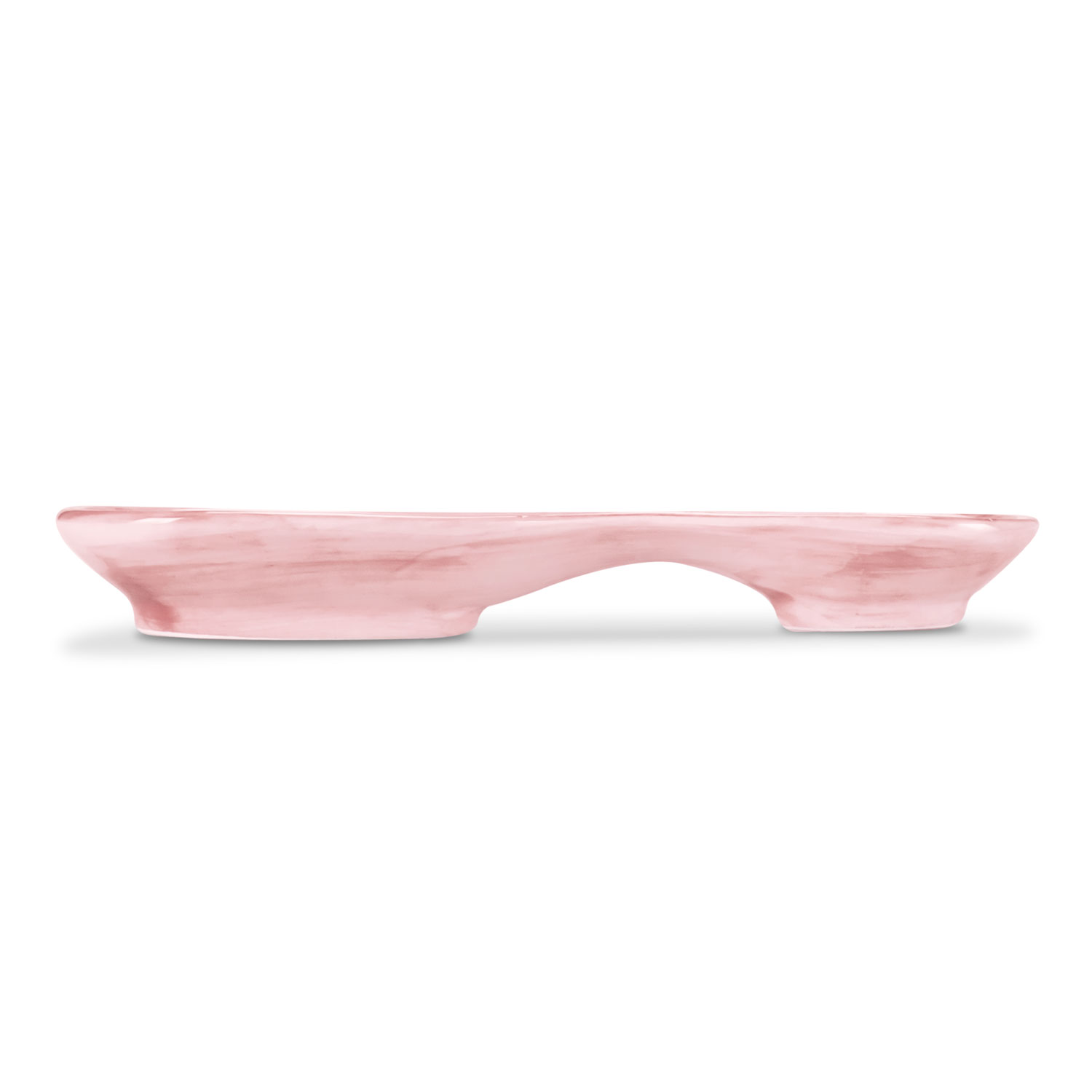 Pink spoon holder