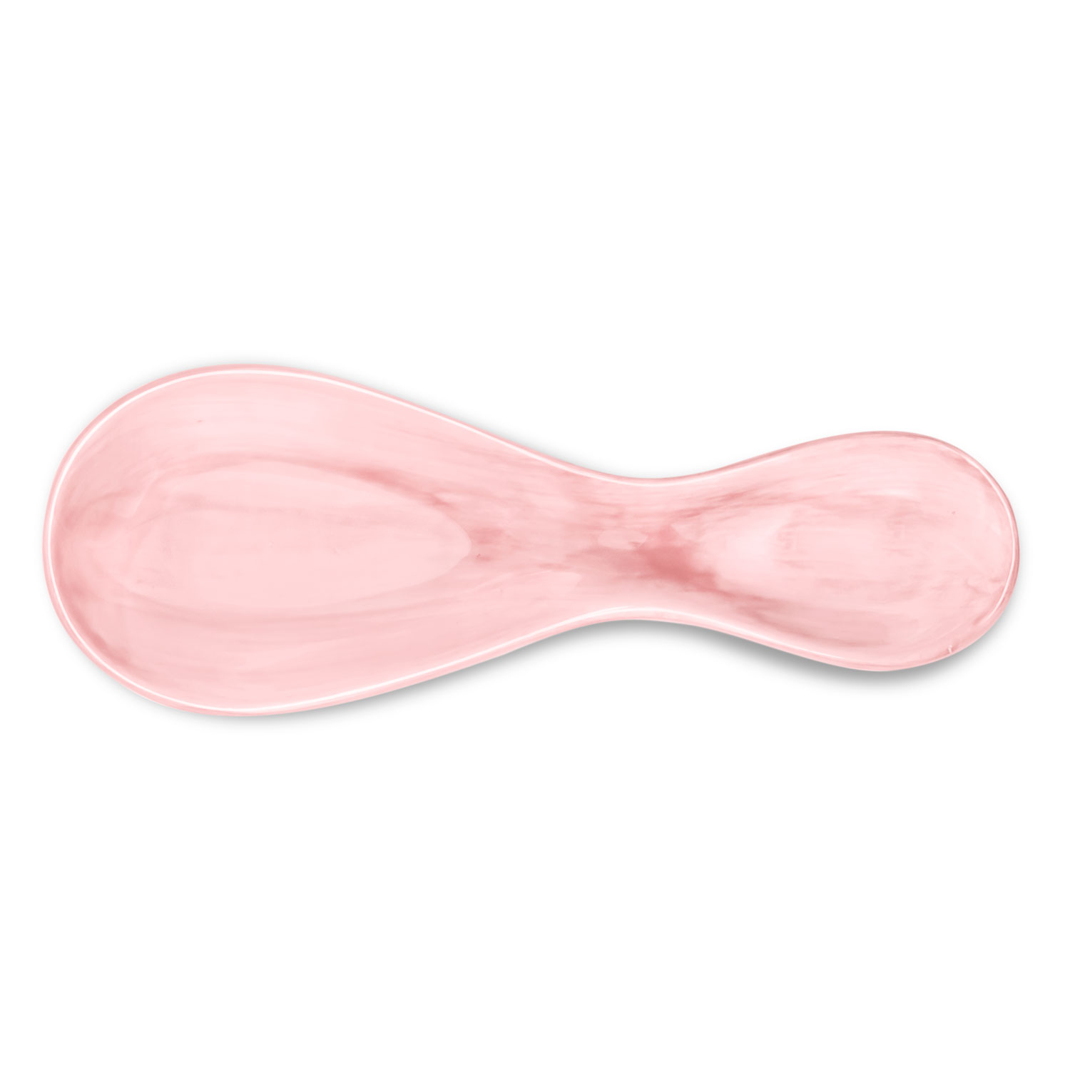 Pink spoon holder