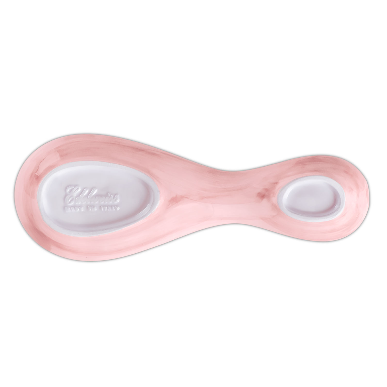 Pink spoon holder