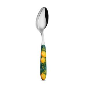 Cucchiaio da tavola con manico decorato limoni