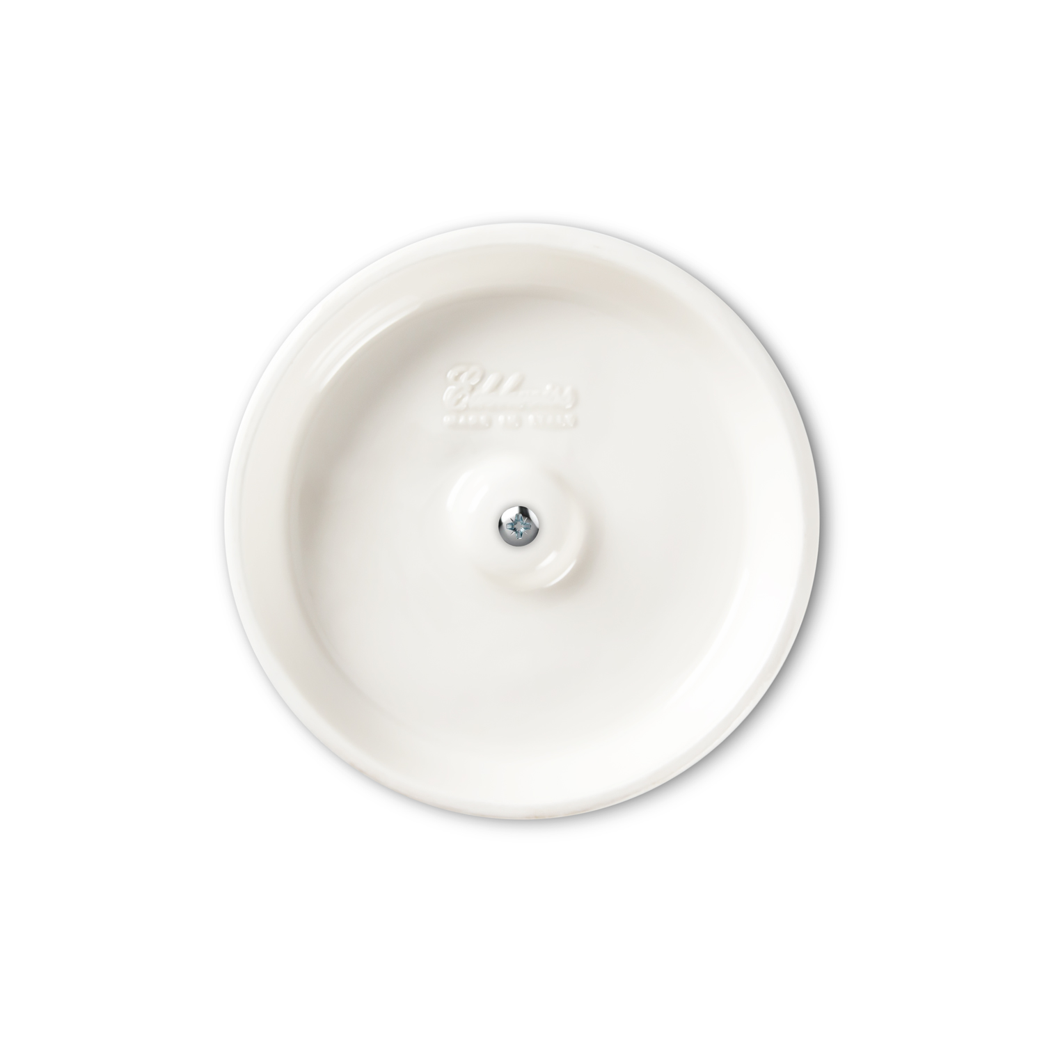 Portarotolo da cucina in ceramica decorata pesci