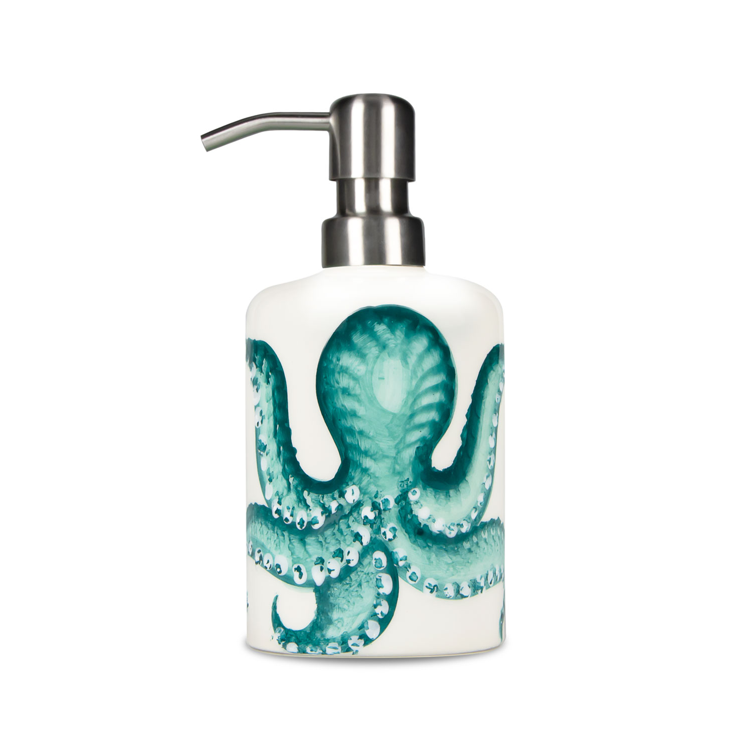 Soap dispenser with octopus