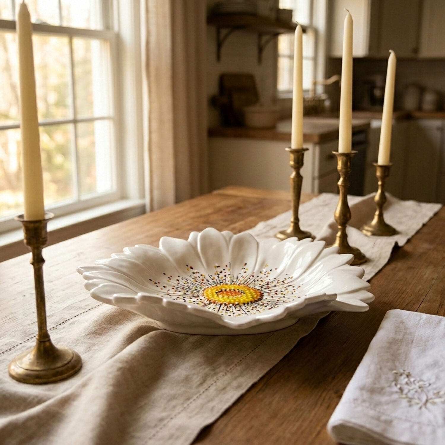 Großes Gänseblümchen Tischschmuck