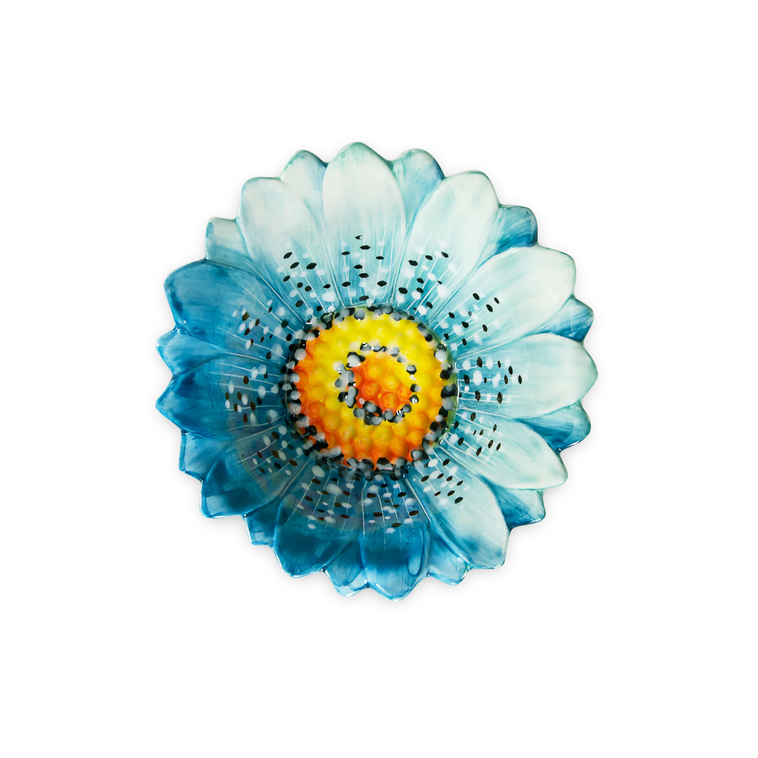 Ciotola in ceramica decorata margherita tiffany da 17