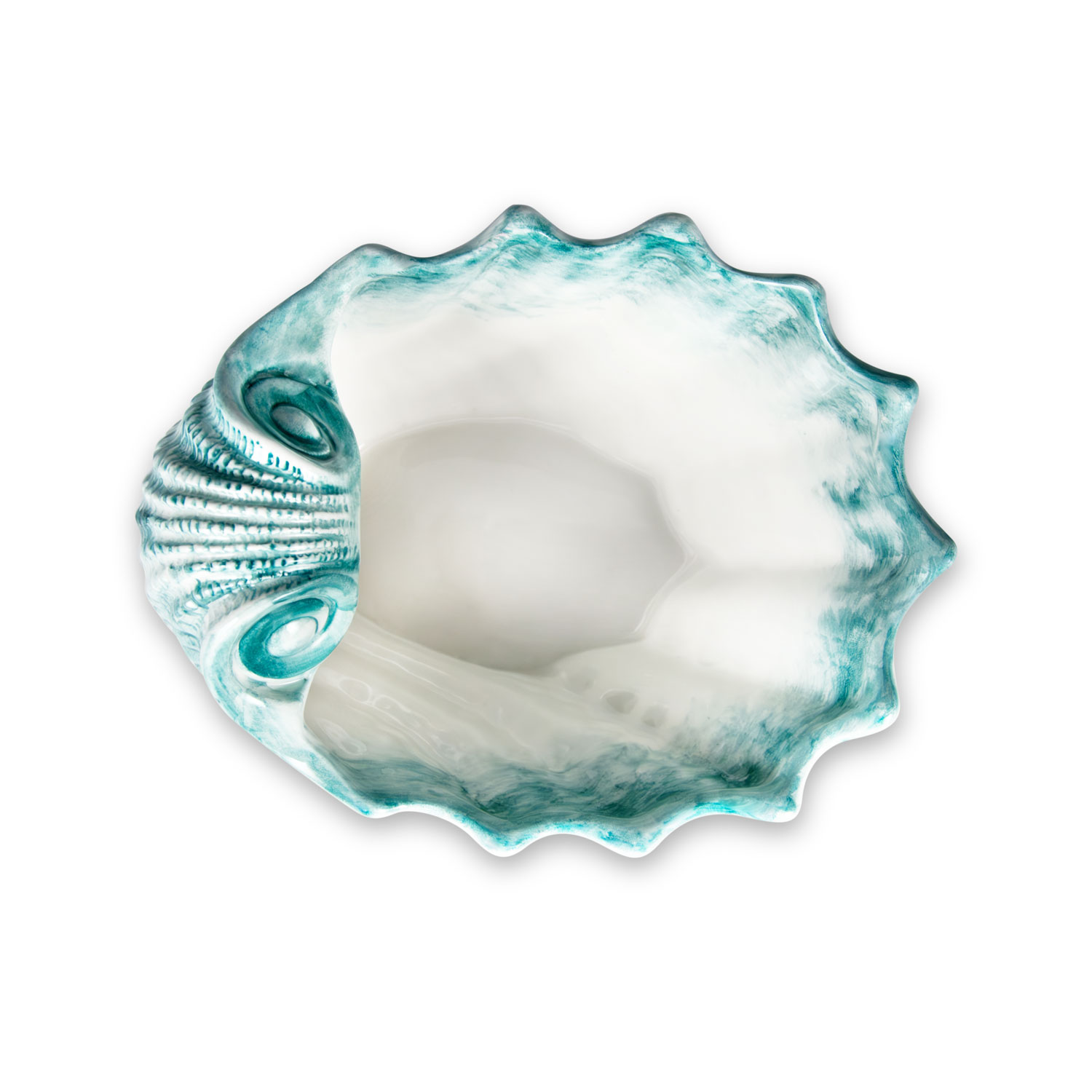 Bolo in ceramica decorata capasanta tiffany da 28