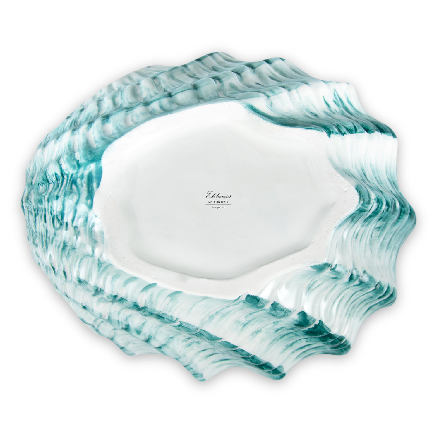 Ciotola in ceramica decorata capasanta tiffany da 37