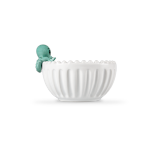 Ciotola in ceramica decorata polpo tiffany da 12