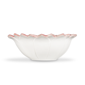 Ciotola in ceramica decorata margherita rosa da 28