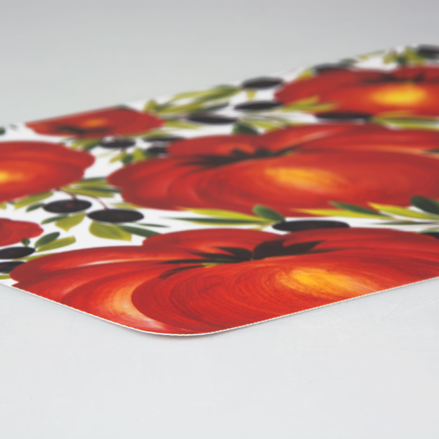 Tovaglietta americana decorata pomodori e olive
