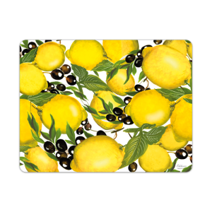 Tovaglietta americana decorata limoni e olive