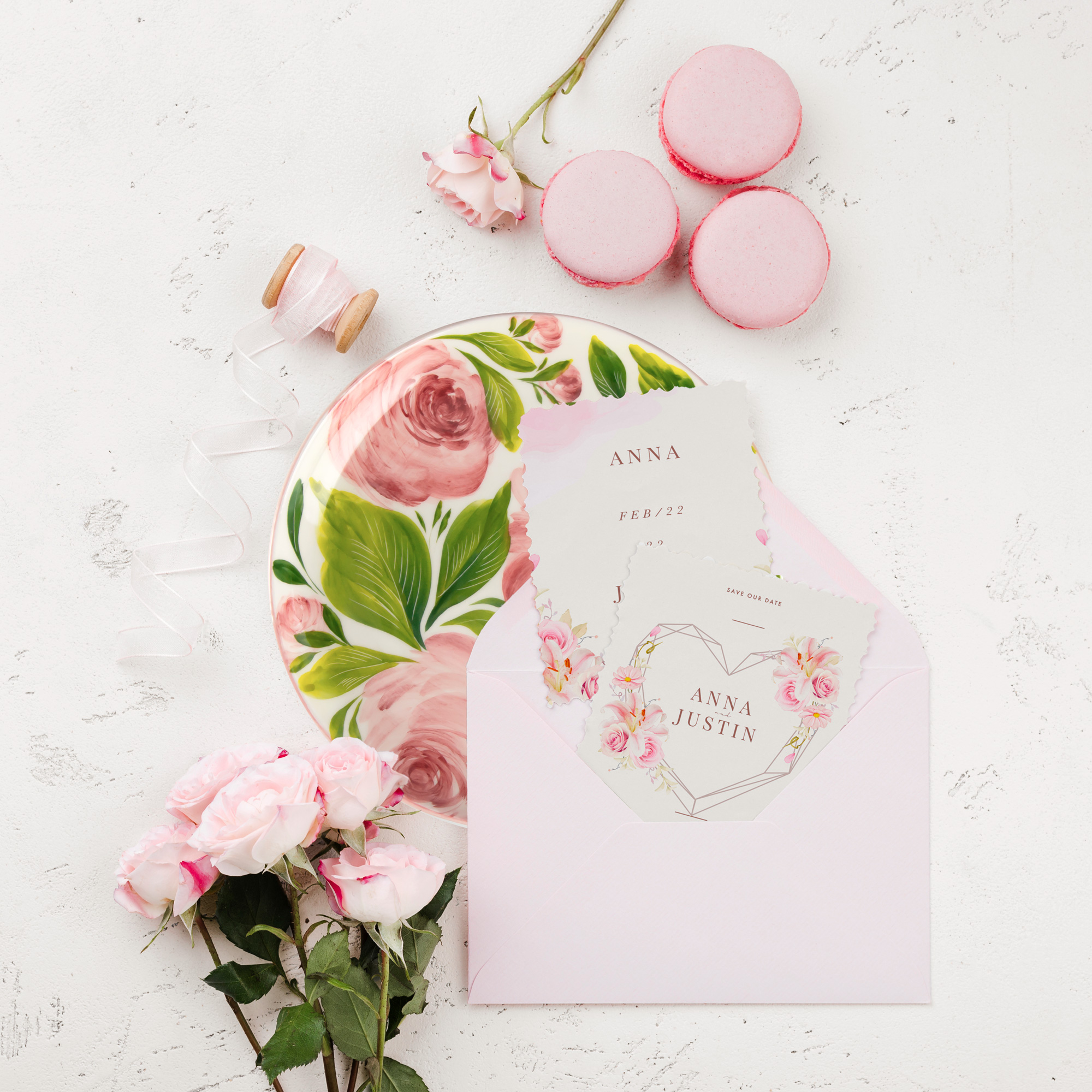 tableset e bomboniere in ceramica dipinti a mano hand-painted ceramic tableware and wedding favours Handbemalte Tischsets und Bonbonniere aus Keramik