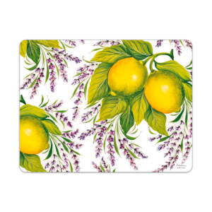 Tovaglietta americana decorata limoni e lavanda