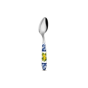 Cucchiaino Limoni damascato blu