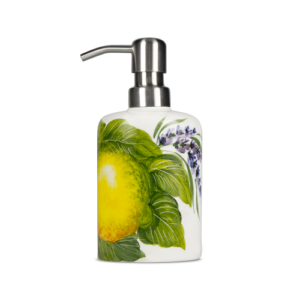 Dispenser decorato Limoni lavanda