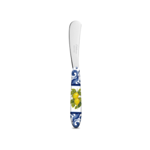 Spalmaburro Limoni damascato blu