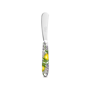 Buttermesser mit Zitronen und levendel