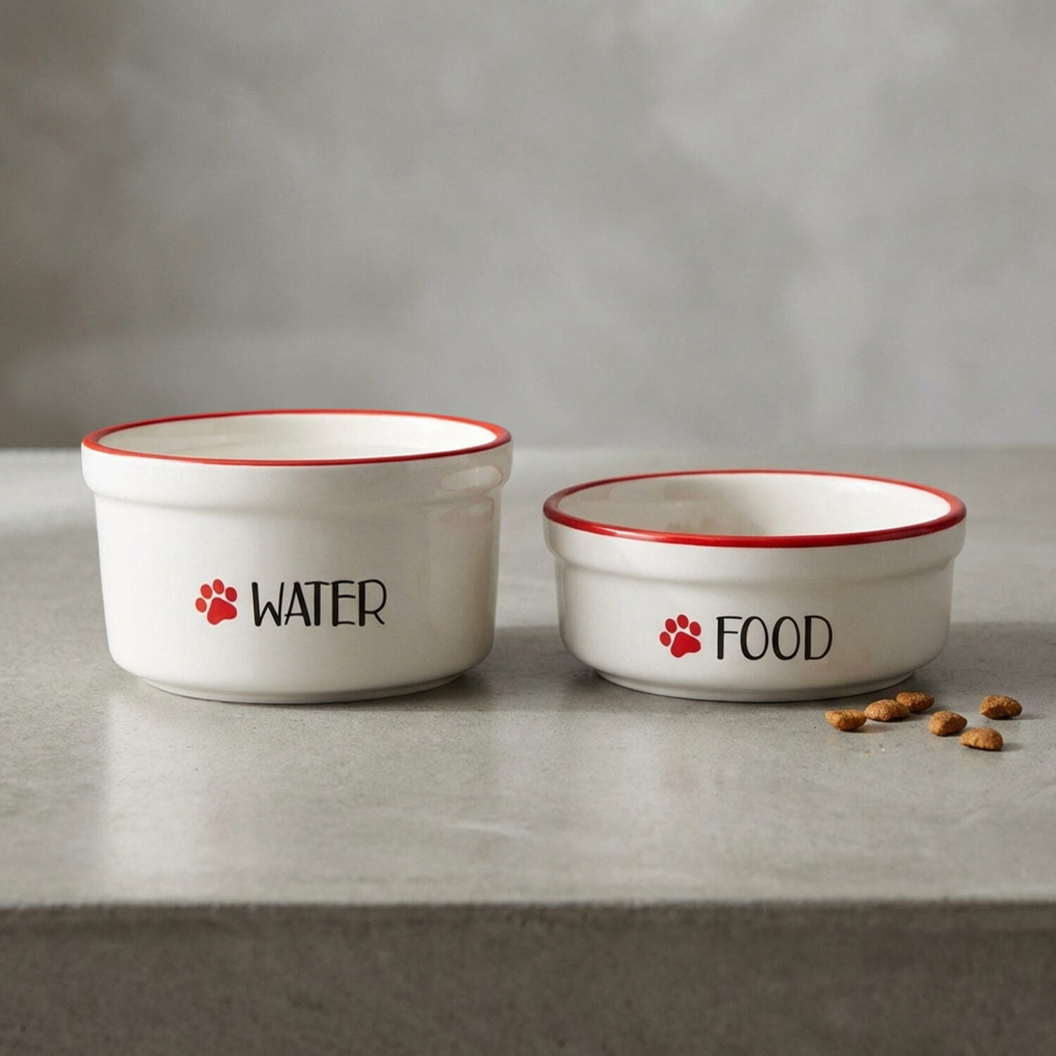 Bombay cat bowl set