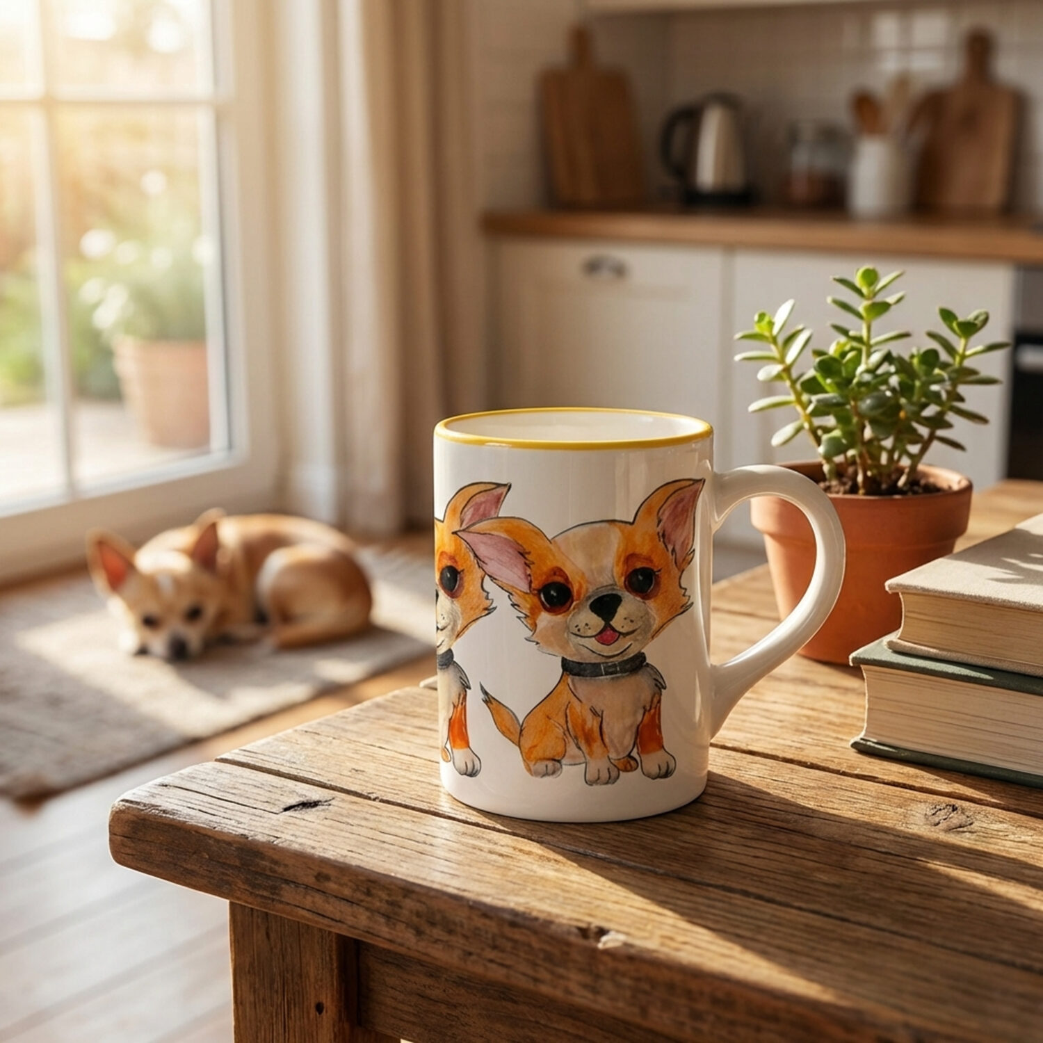 Tasse mit Chihuahua