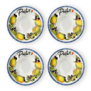 Set piatti Pasta limoni Ø23