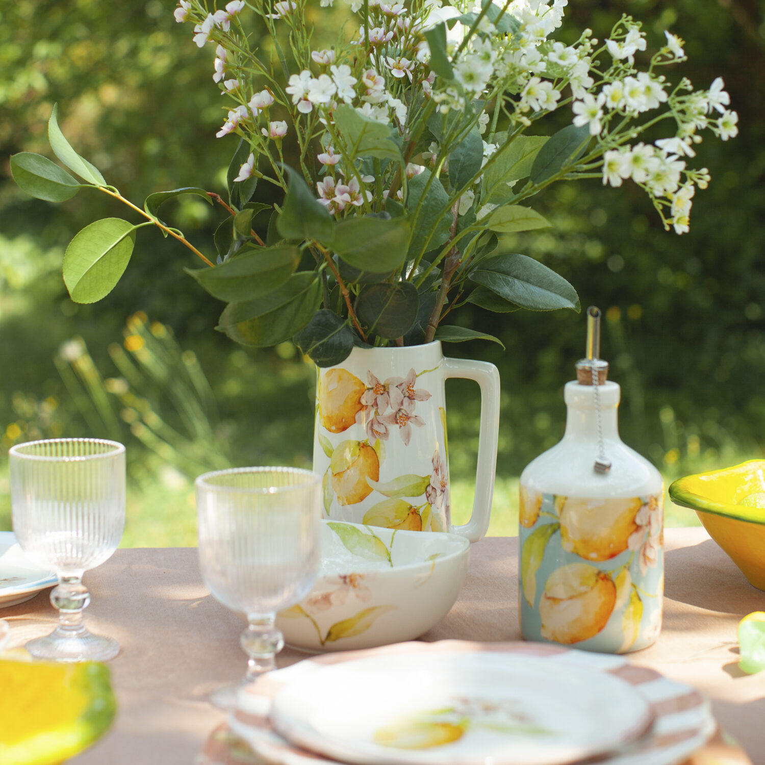 Ceramic pitcher Citrus