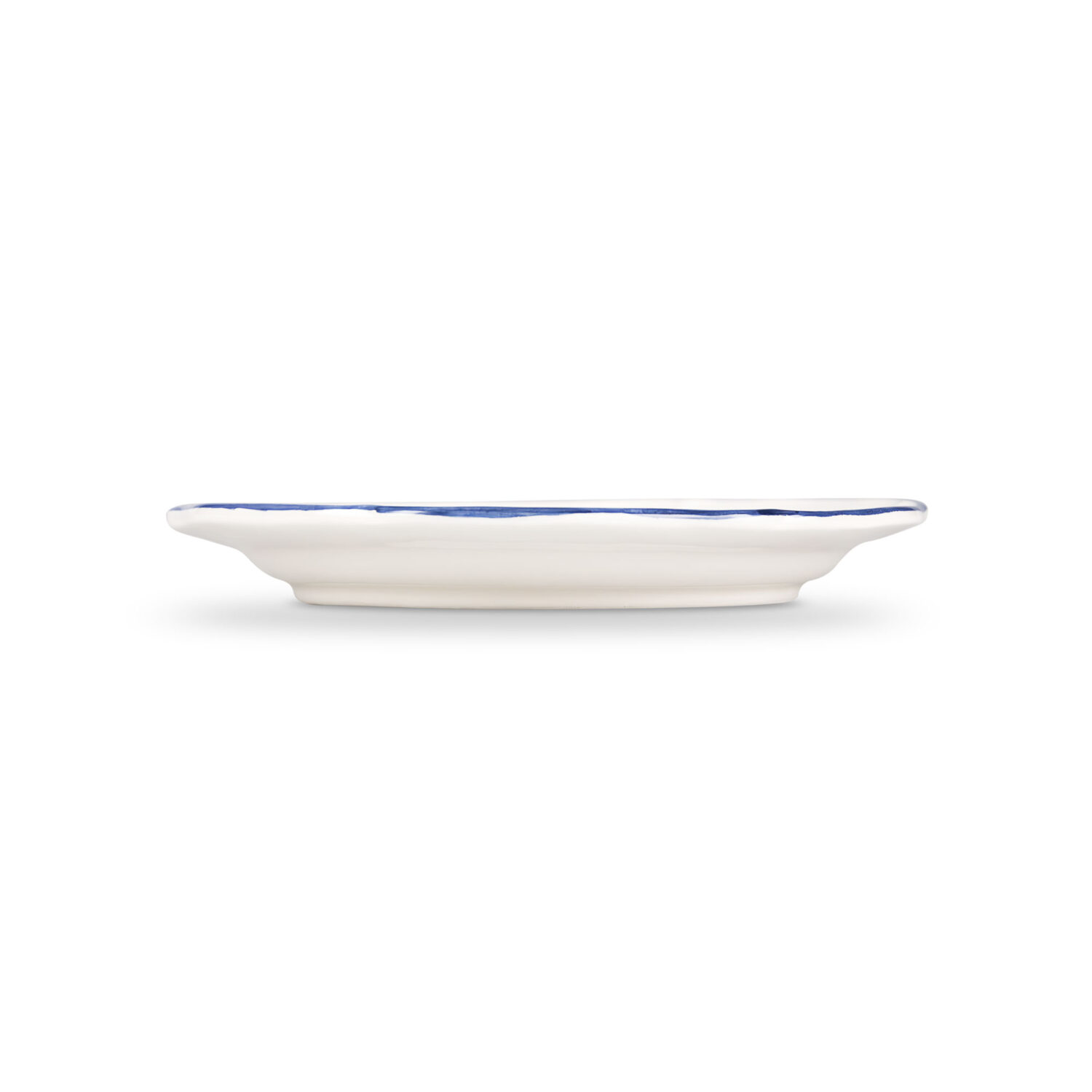 Piatto frutta Citrus blu