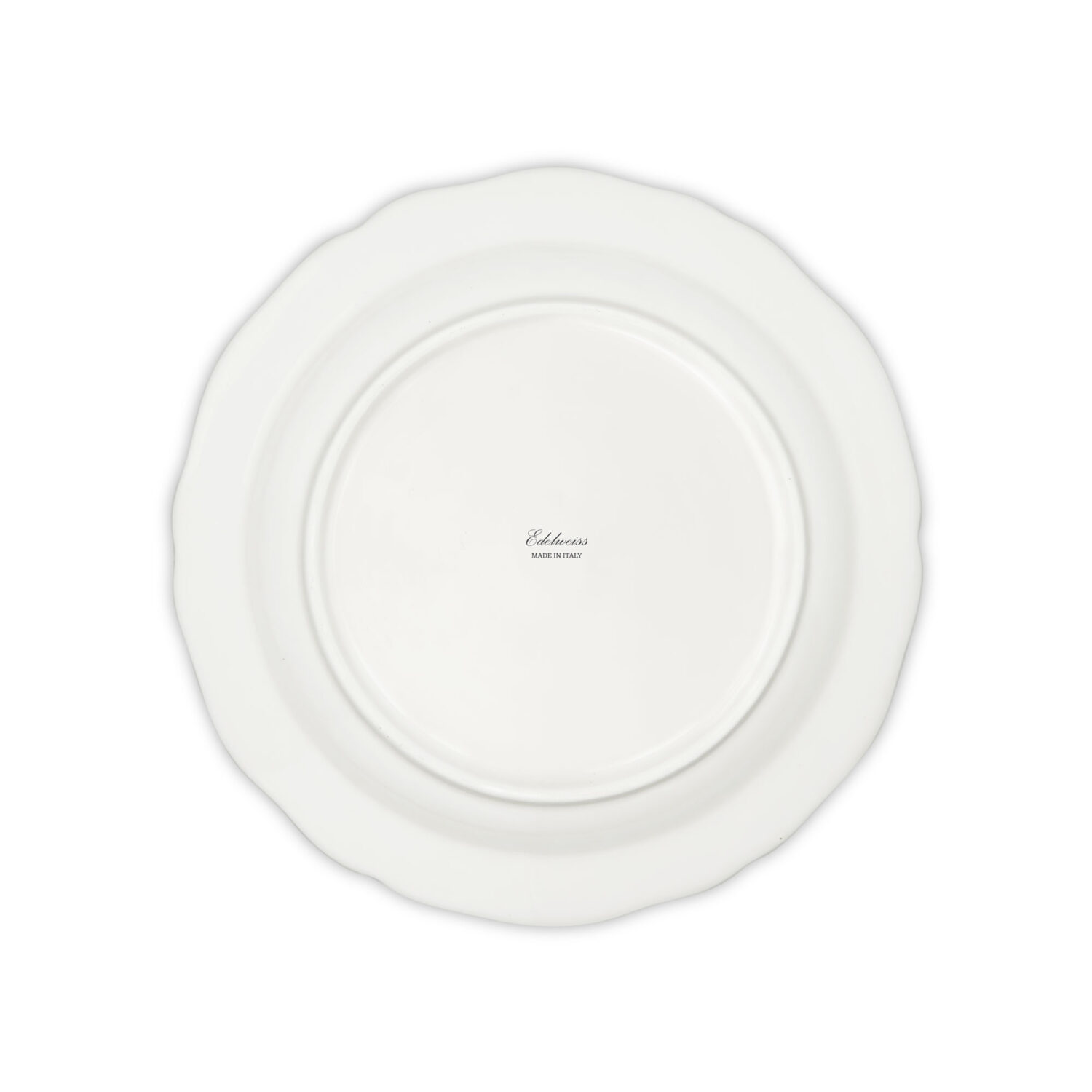 Piatto frutta Citrus blu