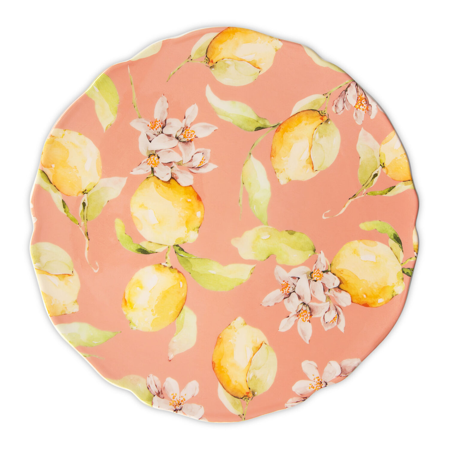 Platzteller Citrus pink