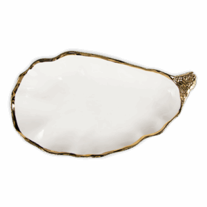 Vassoio ostrica grande oro