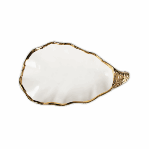 Vassoio ostrica media oro