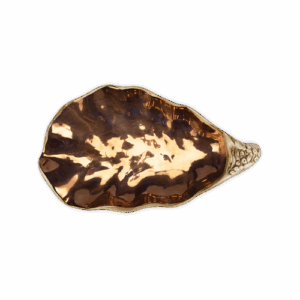 Vassoio ostrica media rame